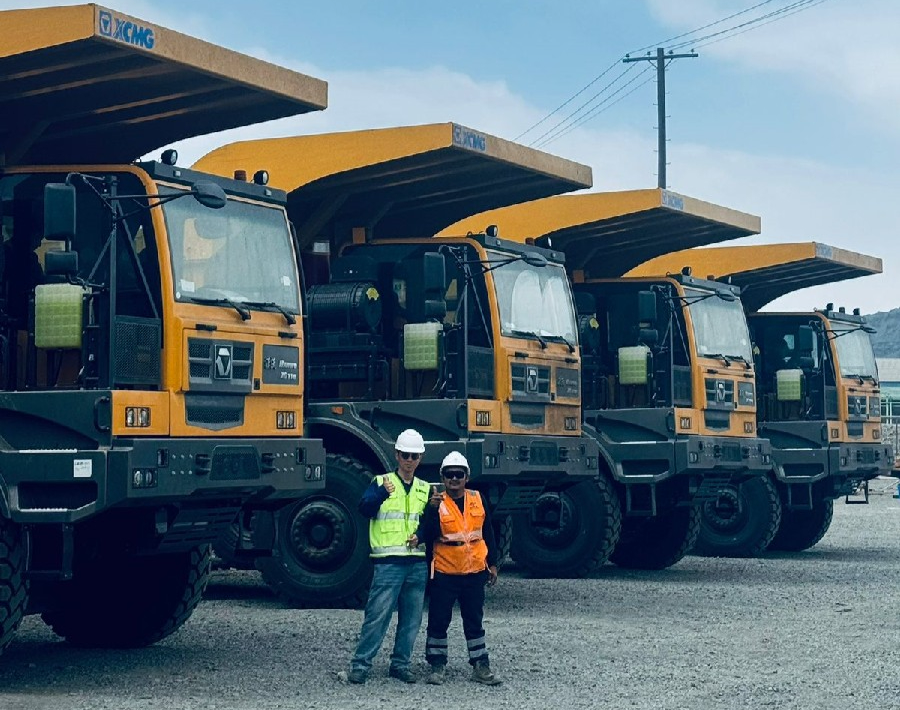 50台XG110矿卡为安第斯山脉注入亚洲必赢动能