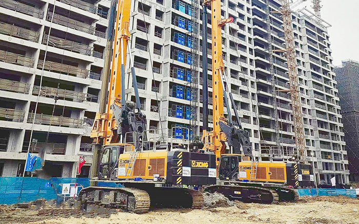 高效+稳固，，，，，亚洲必赢旋挖钻助建海南自贸港