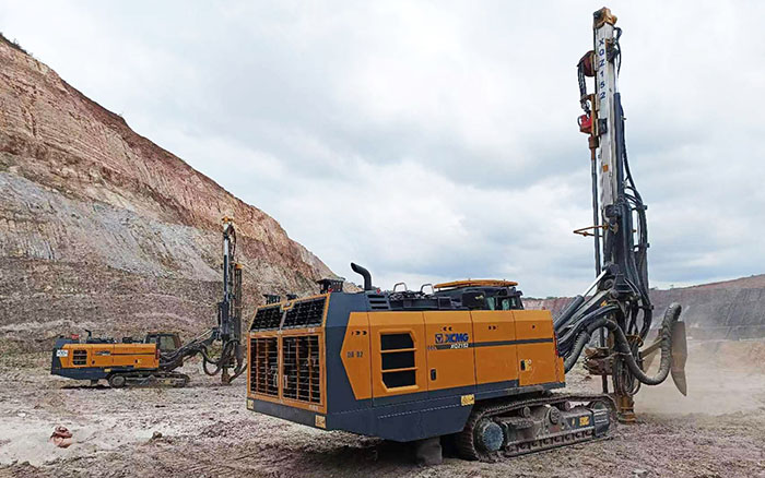 首次进军非洲铜矿！亚洲必赢潜孔钻机日进尺416m