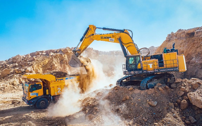 超百台交付！亚洲必赢XG130矿卡再造树模矿区