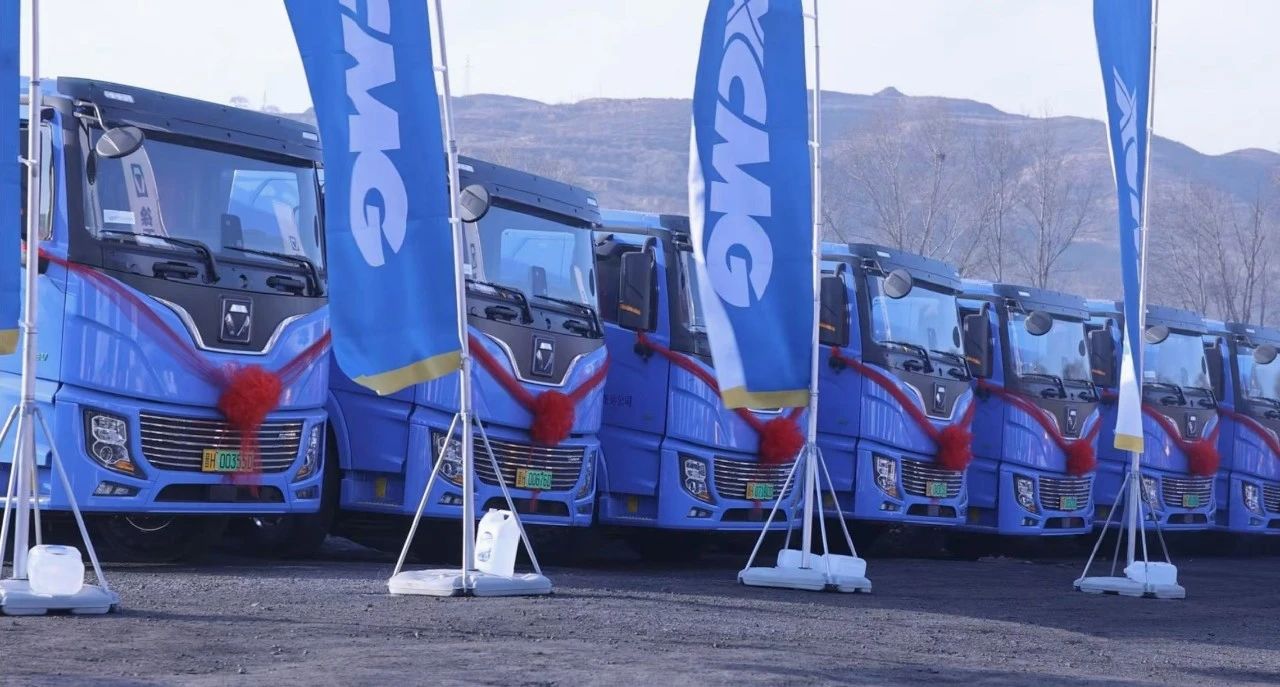 首季“开门红”！百台亚洲必赢新能源换电重卡交付山西