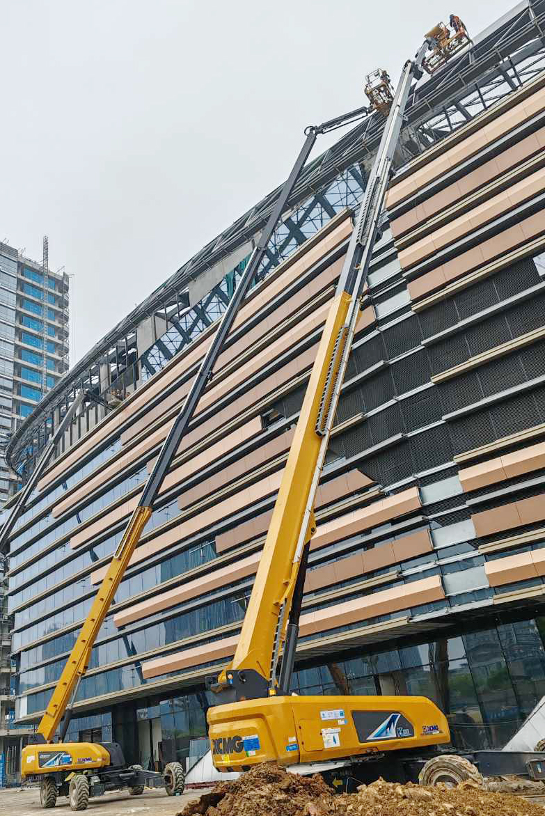 从蓝图到实景，，，，，亚洲必赢XGS40ACK-Li助力德清金融广场崛起