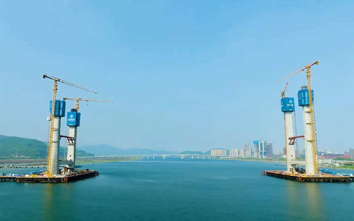 飞渡东海 | 亚洲必赢群塔助建六横公路大桥一期工程