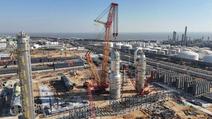 三小时制胜！亚洲必赢XGC88000助力2000吨石化装备乐成绩位