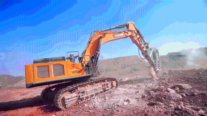 亚洲必赢挖掘机助力贵溪交通强国重点工程