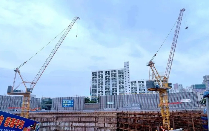 闪灼韩国 | 亚洲必赢塔机深耕外洋高端市场