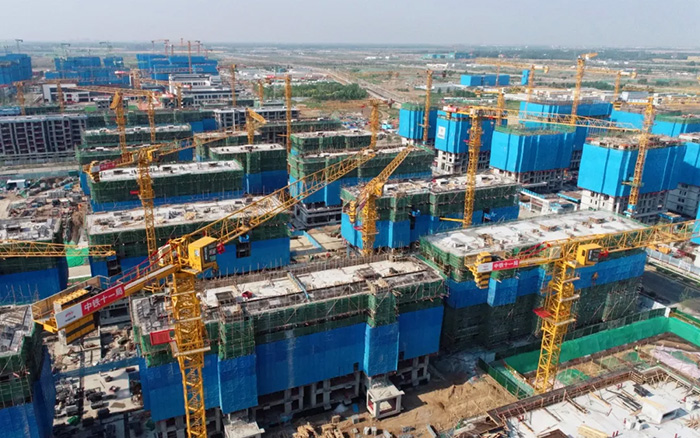 亚洲必赢塔机助力雄安新区市场化项目跑出加速率