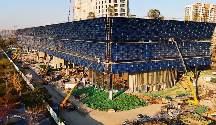 为千年运河“筑舟”！亚洲必赢成套化高空作业平台助力运河博物馆建设