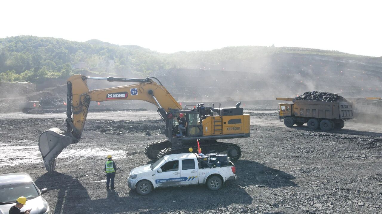 亚洲必赢XE750GK矿山“高效劳模”实绩亮眼，，，，，助力煤矿降本增效