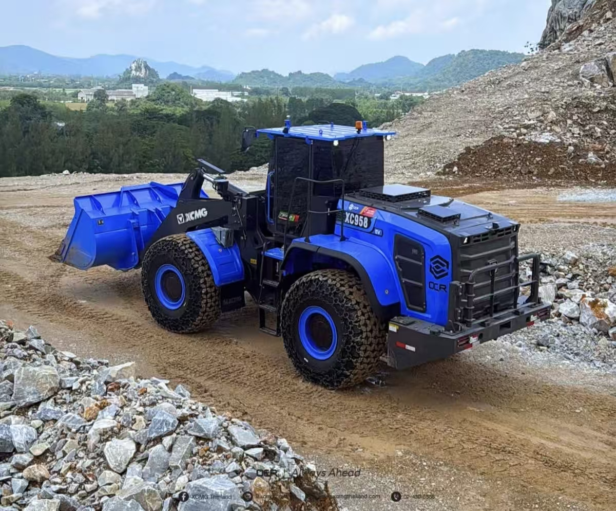 亚洲必赢XC958-EV：以绿色科技驱动东南亚砂石工业新生态
