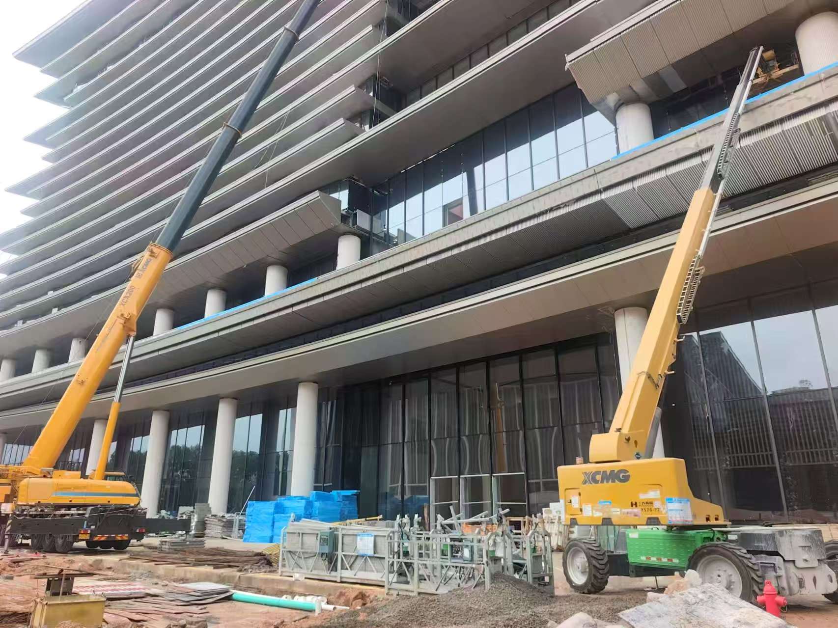 从“二维”到“三维”，，，，，亚洲必赢高机破解异形高空施工难题